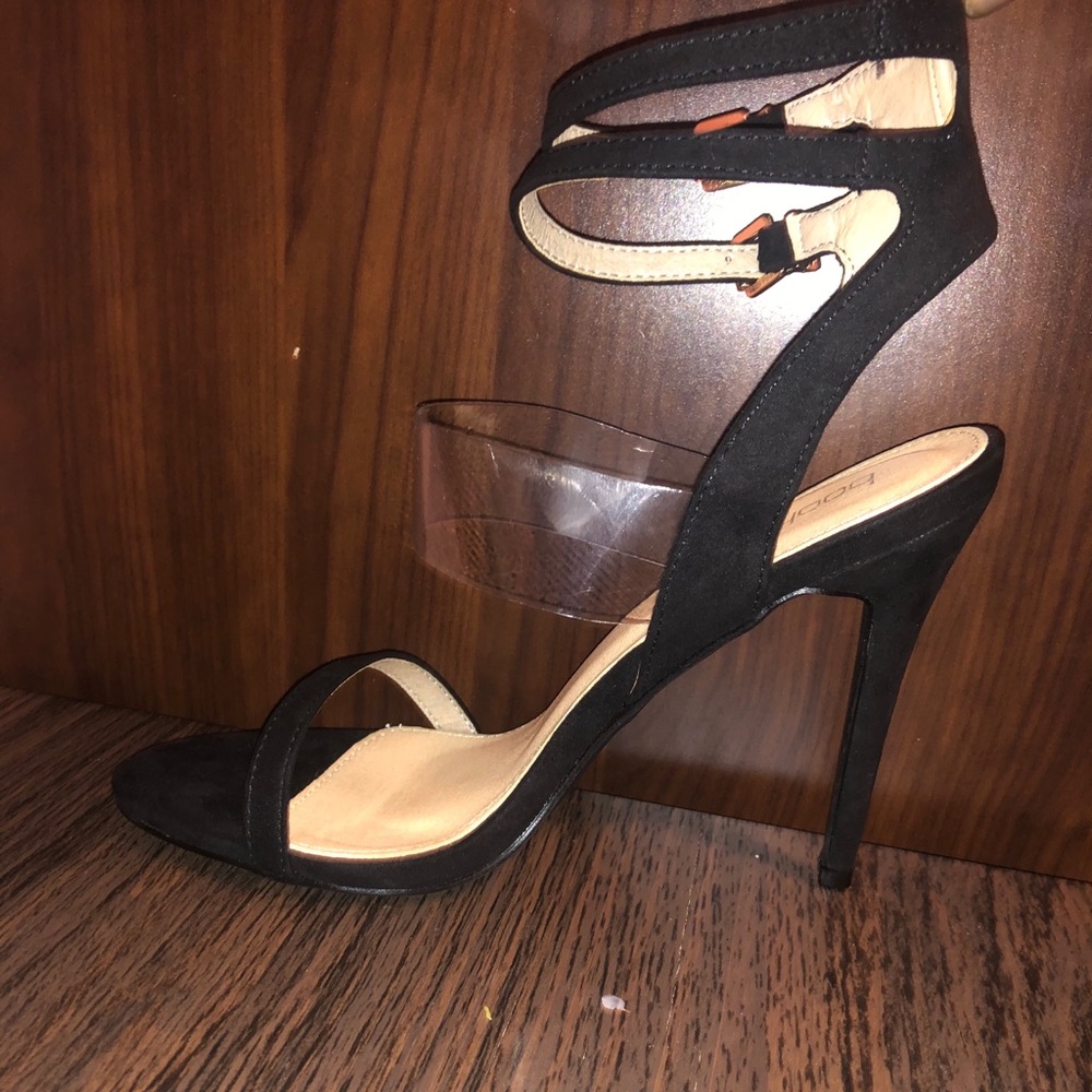 Boohoo Women's Shoes Black Heels Size 10